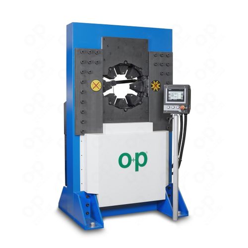 Sertisseuse de tuyau flexible - TUBOMATIC V340I ES - OP Srl - automatique / hydraulique / contrôlée par PLC