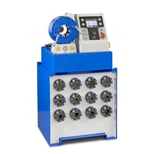 Sertisseuse de tuyau flexible - TUBOMATIC HS 54 ES - OP Srl - automatique / hydraulique