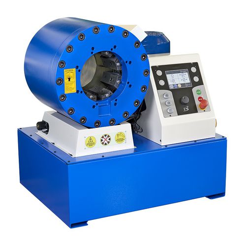Sertisseuse de tuyau flexible - TUBOMATIC H170 ES - OP Srl - pour flexible hydraulique / automatique / à grande ouverture