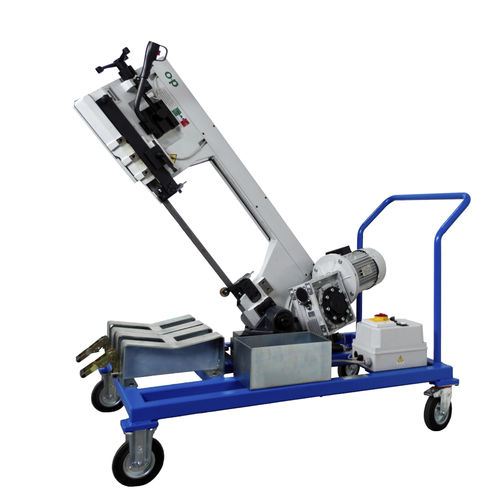 Machine de découpe à lame dentée - TF IH10 - OP Srl - pour métal / pour caoutchouc / de tuyau flexible