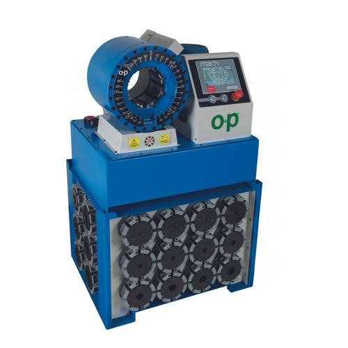 Sertisseuse pour flexible hydraulique - TUBOMATIC H130 ES - OP Srl - automatique / hydraulique / contrôlée par PLC