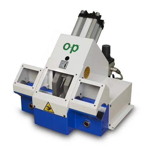 Machine de découpe à lame rotative - TT30PI - OP Srl - pour caoutchouc / de tuyau flexible / pneumatique