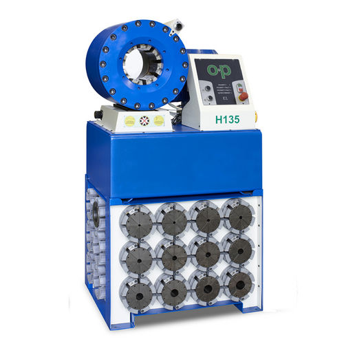 Sertisseuse pour flexible hydraulique - TUBOMATIC H135 EL - OP Srl - automatique / électromécanique