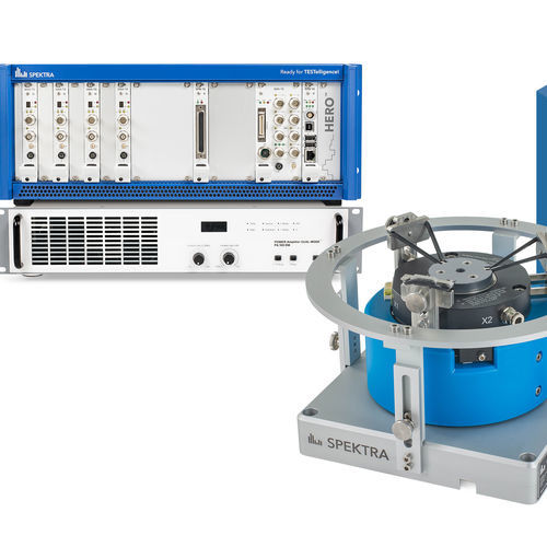 Système de calibration de vibration - CS Q-LEAP™ SINE with SE-09 - SPEKTRA Schwingungstechnik und Akustik GmbH Dresden - d'accélération / de déplacement / de laboratoire