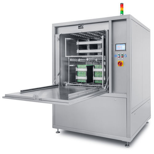 Machine de nettoyage par aspersion - CL950 - SYSTRONIC Produktionstechnologie GmbH & Co. KG - à eau / à air comprimé / automatique