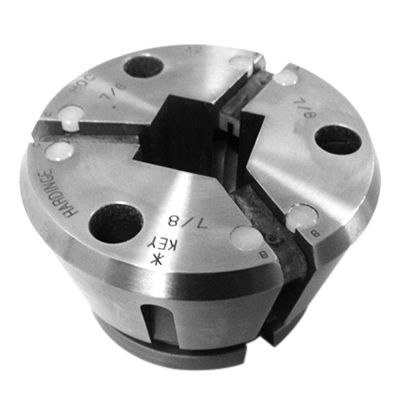 Pince de serrage à segments - HQC&reg;42 - Hardinge Workholding - alimentée en fluide de refroidissement / CNC