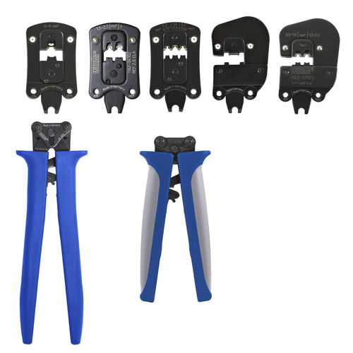 Outil de sertissage manuel - CSV 10 series - WEZAG GmbH Werkzeugfabrik - pour borne de câbles / pour fil / avec mâchoire interchangeable