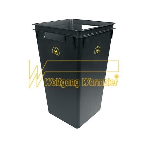 Poubelle en polypropylène - Wolfgang Warmbier GmbH & Co. KG Systeme gegen Elektrostatik - pour déchets industriels