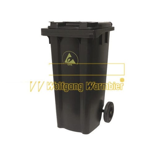 Conteneur à déchets en HDPE - Wolfgang Warmbier GmbH & Co. KG Systeme gegen Elektrostatik - de tri sélectif / mobile