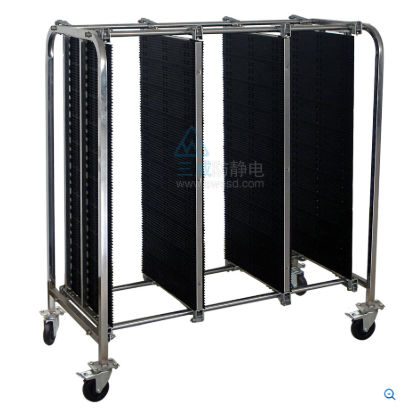Chariot de transfert - 3W-9806201 - SAN WEI ANTI-STATIC - à étagères / antistatique