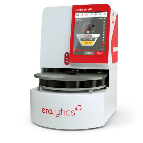 Testeur de point éclair - ERAFLASH S10 - eralytics GmbH - pour l'industrie pétrolière / benchtop / compact