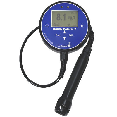 Appareil de mesure température - Handy Polaris 2 - OxyGuard - d'oxygène dissous / portable / automatique
