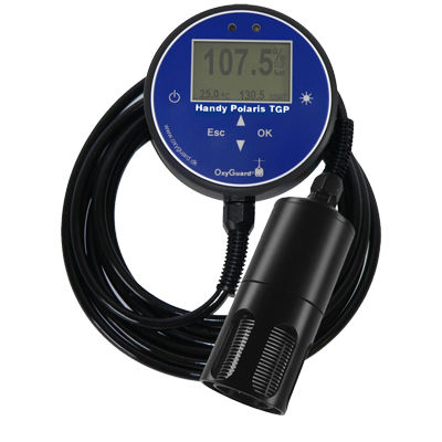 Appareil de mesure de pression - Handy Polaris TGP - OxyGuard - de gaz / portable / avec enregistreur de données