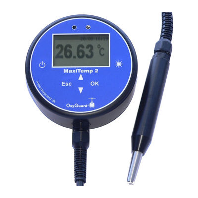 Thermomètre à sonde - MaxiTemp 2  - OxyGuard - numérique / étanche / durci