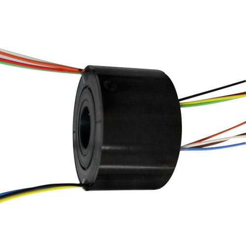 Collecteur tournant électrique - ByTune Electronics - via Ethernet / avec passage au centre / pour robots