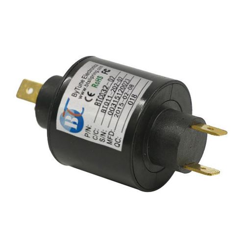 Collecteur tournant électrique - BTC032-02 series - ByTune Electronics - à capsule / en cuivre / en acier