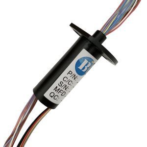 Collecteur tournant électrique - BTC022 series - ByTune Electronics - de fibre optique / hydraulique / à capsule