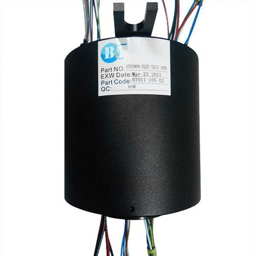Collecteur tournant Gigabit Ethernet - BTH3899 - ByTune Electronics - PROFIBUS / hydraulique / avec passage au centre
