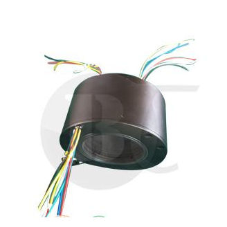 Collecteur tournant électrique - BTH2586 - ByTune Electronics - avec passage au centre / en or / IP54
