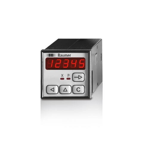 Compteur de temps - NE210 - Baumer Group - à 5 chiffres / électronique / programmable