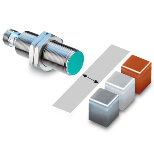 Interrupteur de proximité inductif - Factor 1 - Baumer Group - avec fonction de commutation / fileté / en laiton