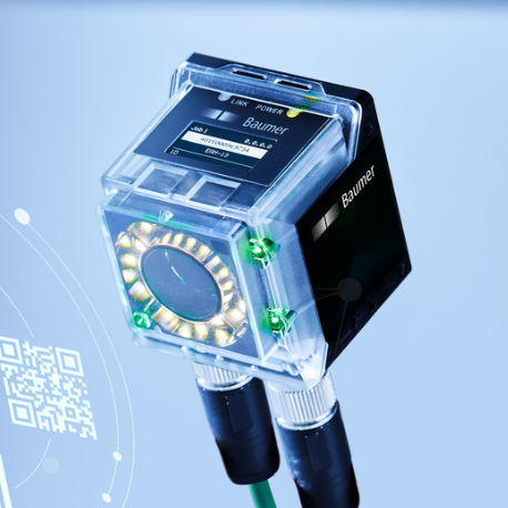 Lecteur pour identification fixe - IDC200 - Baumer Group - pour carte d'identité / 2D / 1D