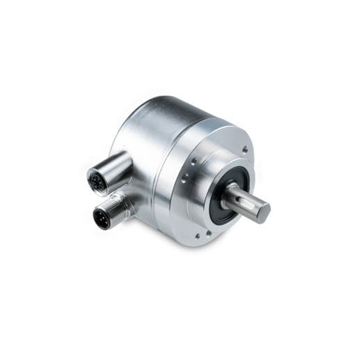 Codeur rotatif incrémental - EAM580RS-SC - Baumer Group - optique / à arbre plein / à bride