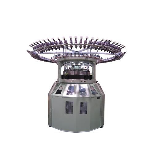 Machine à tricoter circulaire - M-LEC6DSI - monarch - jersey double / compacte / industrielle