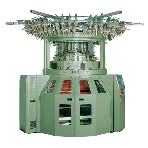 Machine à tricoter circulaire - V-LEC3DGTY2 - monarch - jersey double / entièrement automatique / industrielle