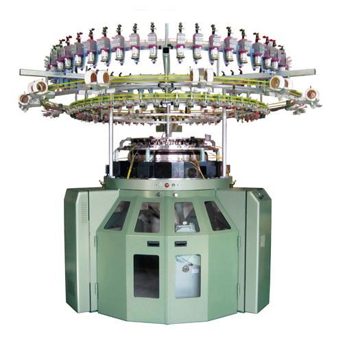 Machine à tricoter circulaire - V-SEC7BF - monarch - jersey simple / compacte / industrielle
