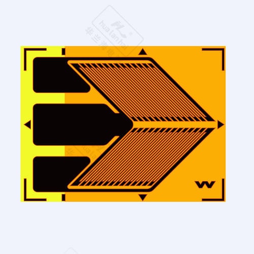 Jauge de contrainte résistive - HA-D series - Guangdong South China Sea Electronic Measuring Tec - à double grille / pour analyse des contraintes / pour mesure de force