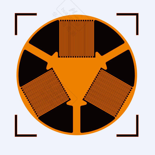 Jauge de contrainte à résistance - CD series - Guangdong South China Sea Electronic Measuring Tec - circulaire / multigrille / pour analyse des contraintes