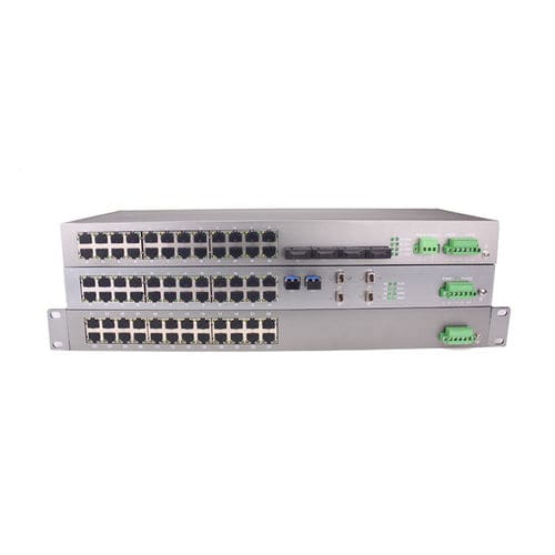 Commutateur Ethernet administrable - AOBO 7028 series - HANGZHOU AOBO TELECOM.,LTD. - 24 ports / Gigabit Ethernet / de fibre optique
