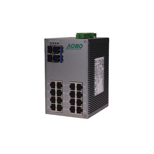 Commutateur Ethernet non administrable - AOBO 3028 series - HANGZHOU AOBO TELECOM.,LTD. - 16 ports / Gigabit Ethernet / double