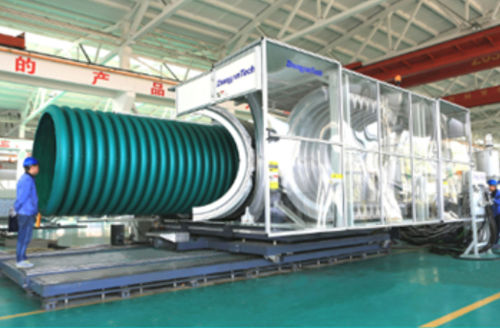 Anneleuse pour la production de tubes annelés - ZC-2000H - Zhongyun Group - pour ligne d'extrusion