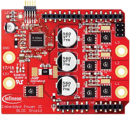 Microcontrôleur 32 bits - BLDC_SHIELD_TLE9879 - Infineon Technologies AG - pour applications automobiles / de contrôle moteur / system-on-chip
