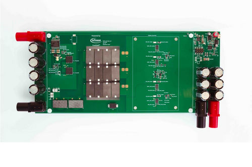 Convertisseur DC/DC SMD - REF_LLC_500W_FULLGAN - Infineon Technologies AG - industriel / à découpage