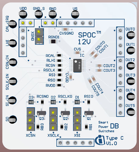 Carte d'évaluation - D-BTS81000-SSGI-6ET-1 - Infineon Technologies AG