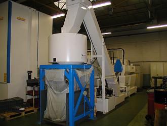 Essoreuse centrifuge - OMSAT FRANCE - de copeaux / horizontale