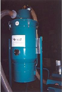 Aspirateur industriel - OMSAT FRANCE - de copeaux / pneumatique / stationnaire