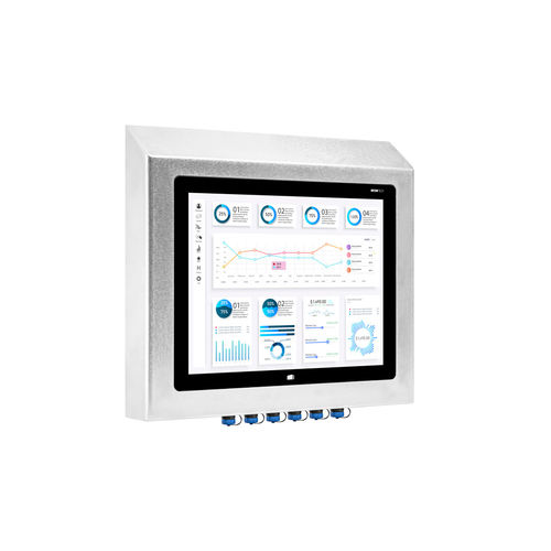 Panel PC rétroéclairage à LED - IRTWPC170 series - IronTech Solutions, SL - à écran tactile capacitif PCAP / à écran tactile résistif à 5 fils / 17"
