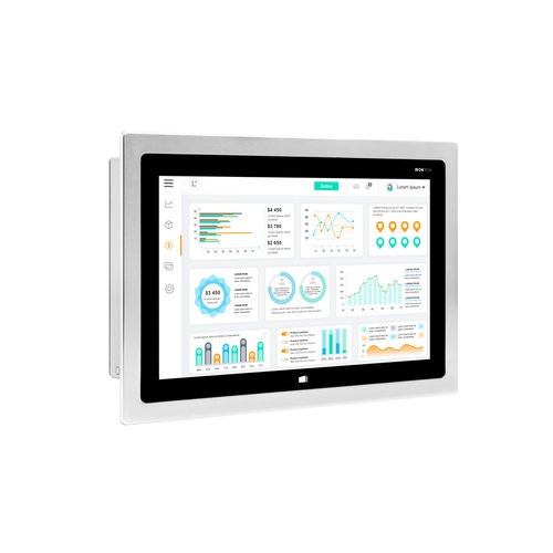 Panel PC rétroéclairage à LED - IRTPPC121 series - IronTech Solutions, SL - à écran tactile capacitif PCAP / à écran tactile résistif à 5 fils / 12.1"