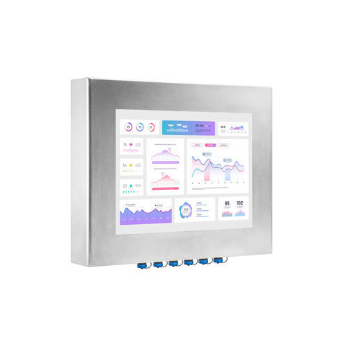 Moniteur LCD - IRTMWP150SCNDA - IronTech Solutions, SL - à écran tactile capacitif PCAP / rétroéclairage à LED / industriel