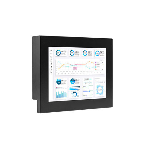 Moniteur à écran tactile résistif à 5 fils - IRTMCF150SBNFA - IronTech Solutions, SL - rétroéclairage à LED / 15" / 1024 x 768