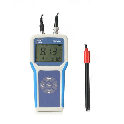 PH mètre portable - PHS-1701 - Shanghai Boqu Instrument Co.,Ltd. - d'eau / avec compensation de température automatique / avec afficheur LCD