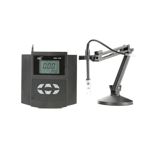 Conductimètre sur table - DDS-1706  - Shanghai Boqu Instrument Co.,Ltd. - avec afficheur LCD / avec compensation de température automatique / avec enregistreur de données