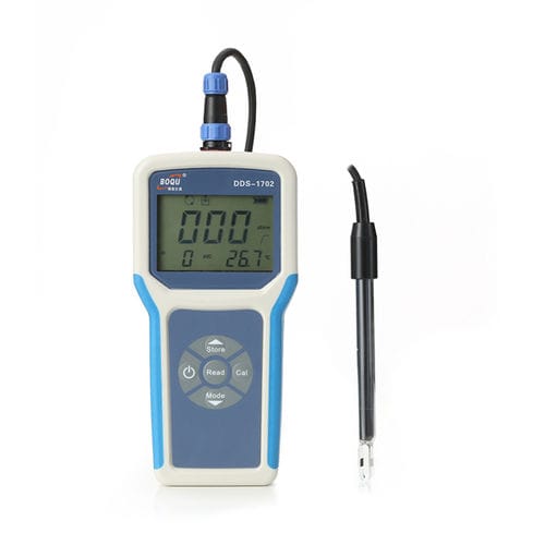 Conductimètre portable - DDS-1702  - Shanghai Boqu Instrument Co.,Ltd. - avec compensation de température automatique / avec enregistreur de données / d'eau