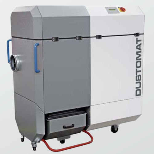 Dépoussiéreur mobile - DUSTOMAT 4-10 - IMM Maschinenbau GmbH - à filtre / pour poussière d'usinage