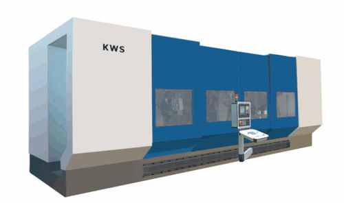 Rectifieuse pour vis d'extrusion - KWS - IMM Maschinenbau GmbH - plane / pour vilebrequins / CNC
