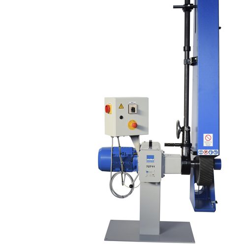 Machine à poncer-polir de métal - 72711 - IMM Maschinenbau GmbH - à bande
